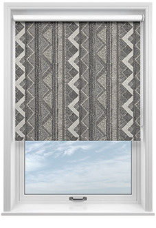 Cerrado, Charcoal - Twist&Fit Roller Blind